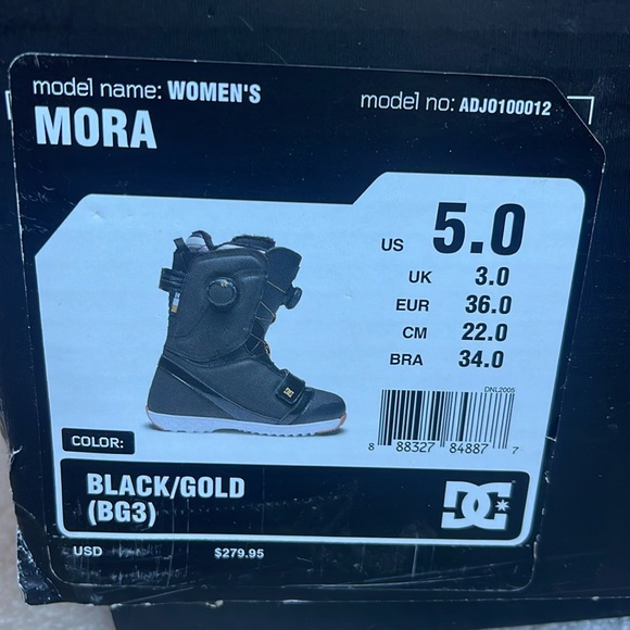 DC MORA SNOWBOARD BOOTS - Picture 6 of 6